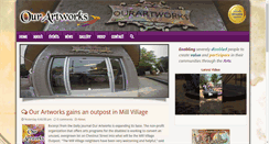 Desktop Screenshot of ourartworks.com